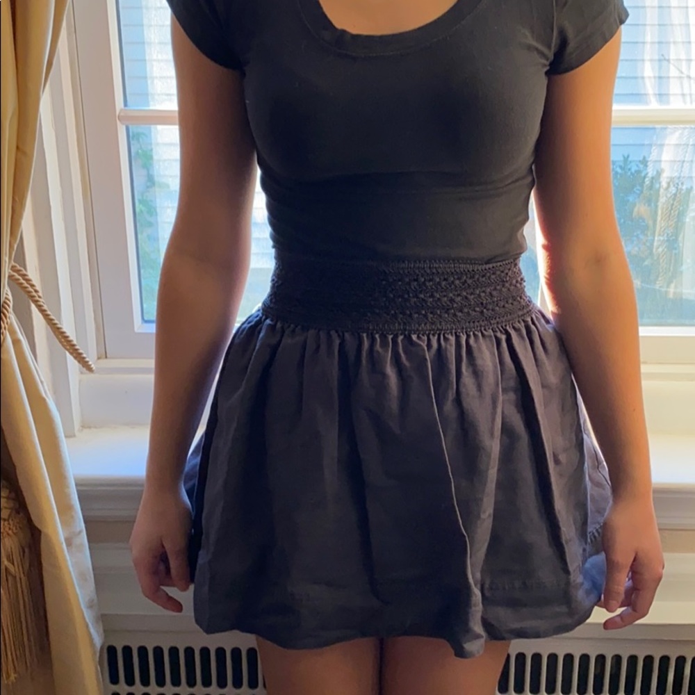 Jcrew blue skirt